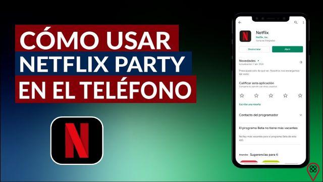 Usar netflix party android