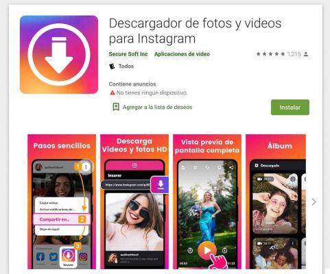 Las mejores apps para descargar videos de instagram