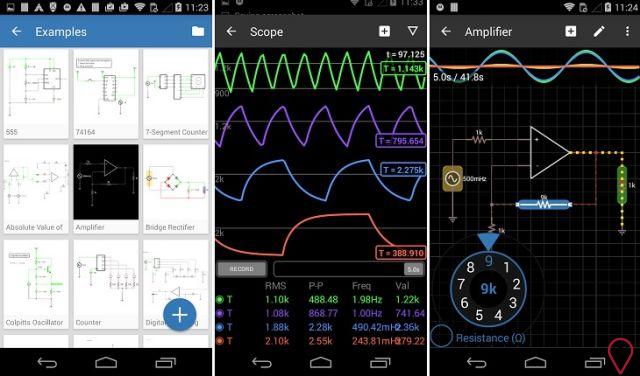 Las mejores apps para hacer esquemas electricos en android