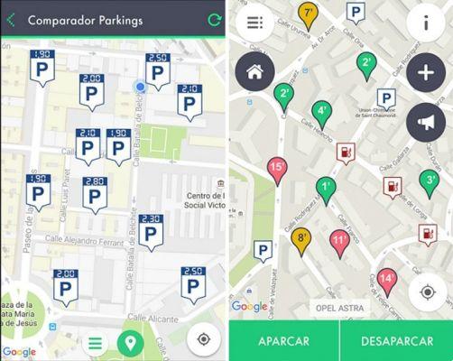 Las mejores apps para encontrar aparcamiento