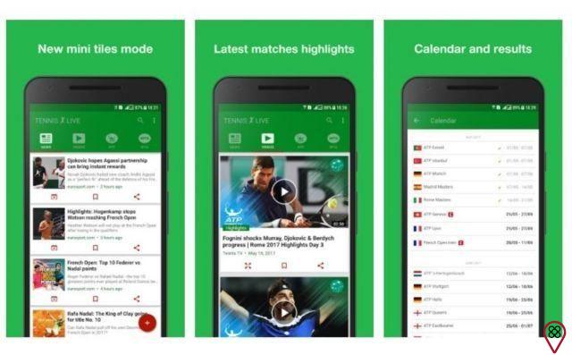 Las mejores apps para ver tenis en directo