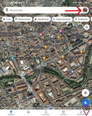 Vista satelite google maps
